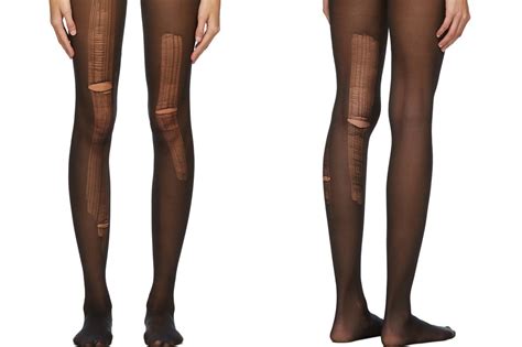 gucci torn tights|gucci tights next day delivery.